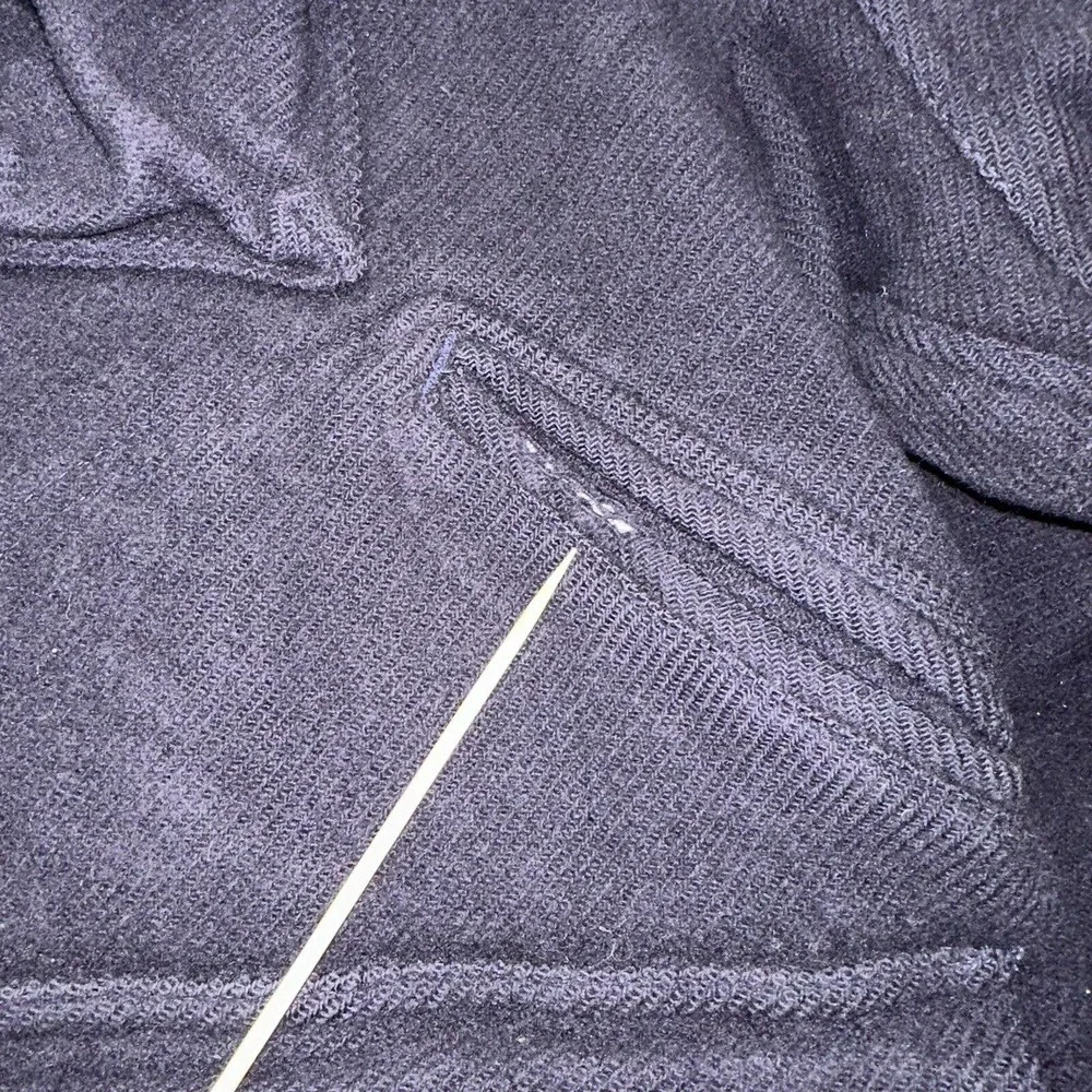 Polo Ralph Lauren Jacket Adult Medium Blue Mens Wool Pockets Casual - Picture 10 of 16